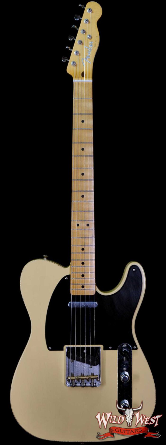 2021 Fender 75th Vintera Road Worn ‘50s Telecaster Maple Fingerboard Vintage Blonde - Image 1