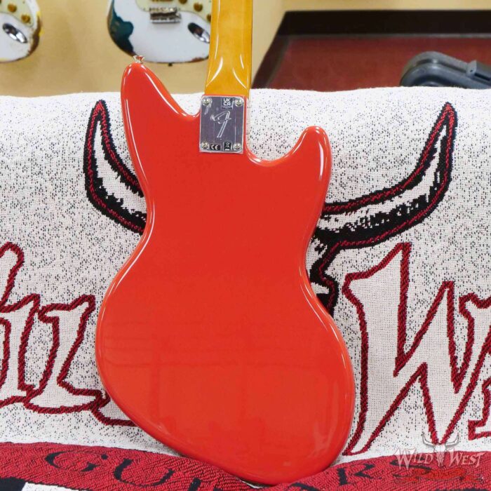 Fender Kurt Cobain Jag-Stang Rosewood Fingerboard Fiesta Red Left-Hand Lefty - Image 9