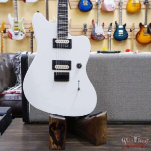Fender Jim Root Jazzmaster V4 Ebony Fingerboard Flat White - Image 6