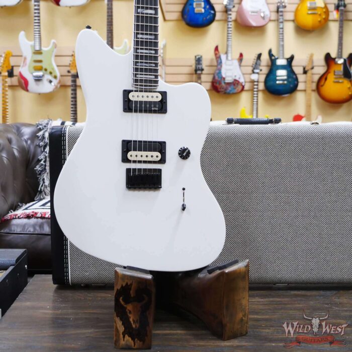 Fender Jim Root Jazzmaster V4 Ebony Fingerboard Flat White - Image 6