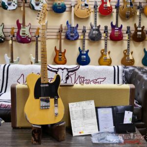 Fender Custom Shop 1951 Nocaster Ash Body Maple Neck Relic Faded Aged Nocaster Blonde 7.00 lbs - Image 6