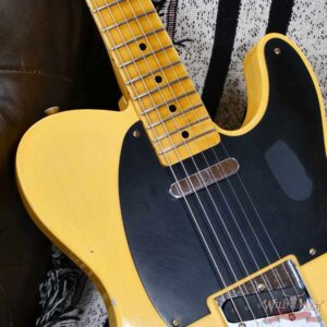 Fender Custom Shop 1951 Nocaster Ash Body Maple Neck Relic Faded Aged Nocaster Blonde 7.00 lbs - Image 9