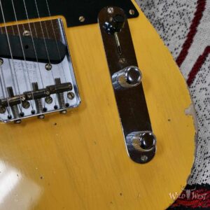 Fender Custom Shop 1951 Nocaster Ash Body Maple Neck Relic Faded Aged Nocaster Blonde 7.00 lbs - Image 10