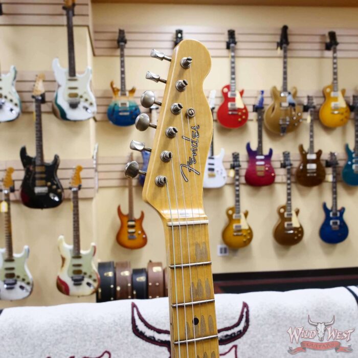 Fender Custom Shop 1951 Nocaster Ash Body Maple Neck Relic Faded Aged Nocaster Blonde 7.05 lbs - Image 6