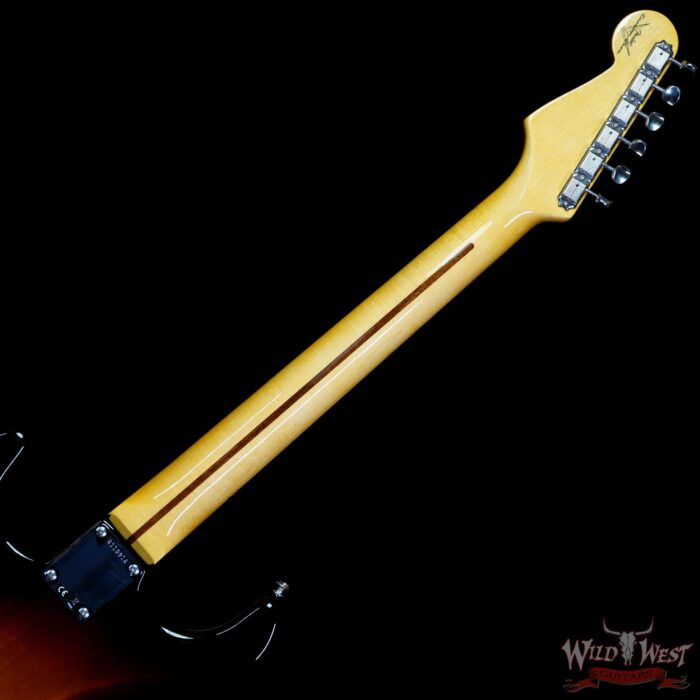 Fender Custom Shop Vintage Custom ‘55 1955 Hardtail Stratocaster Time Capsule Package Wide Fade 2 Tone Sunburst 7.55 LBS - Image 5
