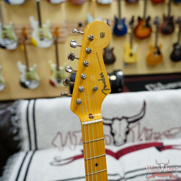 Fender Custom Shop Vintage Custom ‘55 1955 Hardtail Stratocaster Time Capsule Package Wide Fade 2 Tone Sunburst 7.55 LBS - Image 8