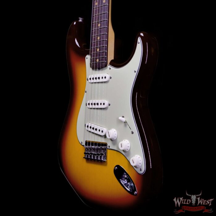 Fender Custom Shop Vintage Custom ‘59 1959 Hardtail Stratocaster Time Capsule Package TCP Chocolate 3-Color Sunburst 6.65 LBS - Image 2