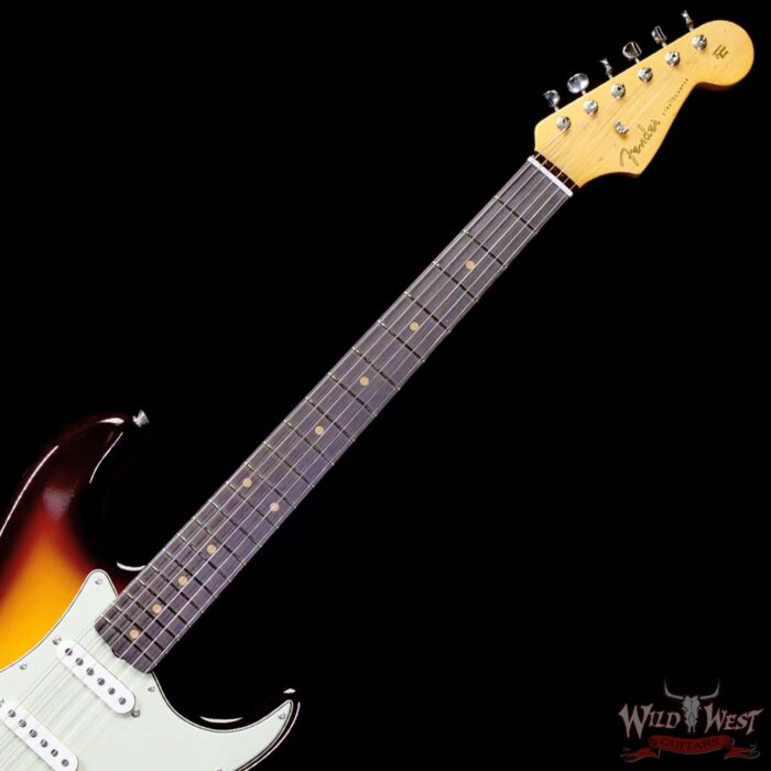 Fender Custom Shop Vintage Custom ‘59 1959 Hardtail Stratocaster Time Capsule Package TCP Chocolate 3-Color Sunburst 6.65 LBS - Image 4