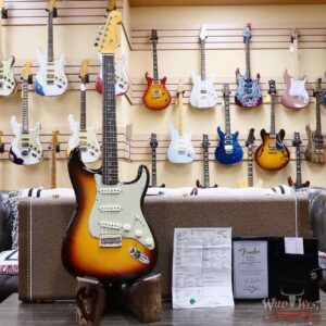 Fender Custom Shop Vintage Custom ‘59 1959 Hardtail Stratocaster Time Capsule Package TCP Chocolate 3-Color Sunburst 6.65 LBS - Image 6