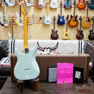 Fender Custom Shop Vintage Custom ‘59 1959 Hardtail Stratocaster Time Capsule Package Faded Aged Sonic Blue 7.35 LBS - Image 9