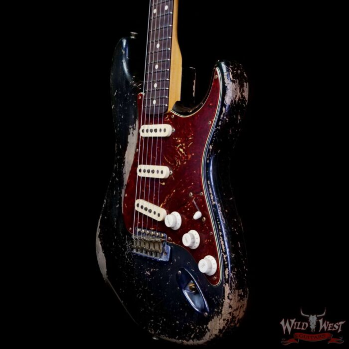 Fender Custom Shop Greg Fessler Masterbuilt 1962 Stratocaster Josefina Hand-Wound Pickups Relic Bkack 7.40 LBS - Image 2