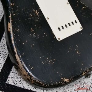 Fender Custom Shop Greg Fessler Masterbuilt 1962 Stratocaster Josefina Hand-Wound Pickups Relic Bkack 7.40 LBS - Image 15