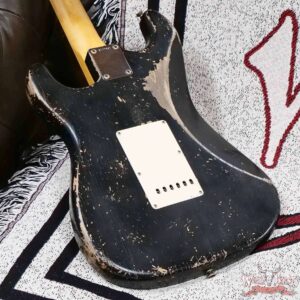 Fender Custom Shop Greg Fessler Masterbuilt 1962 Stratocaster Josefina Hand-Wound Pickups Relic Bkack 7.40 LBS - Image 13