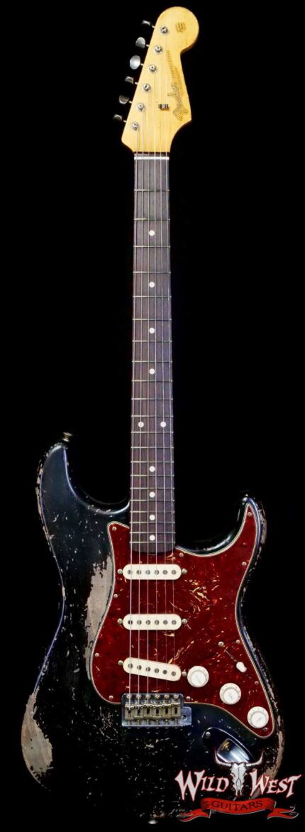 Fender Custom Shop Greg Fessler Masterbuilt 1962 Stratocaster Josefina Hand-Wound Pickups Relic Bkack 7.40 LBS