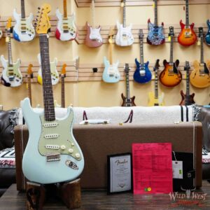 Fender Custom Shop Vintage Custom ‘59 1959 Hardtail Stratocaster Time Capsule Package Faded Aged Sonic Blue 7.55 LBS - Image 6
