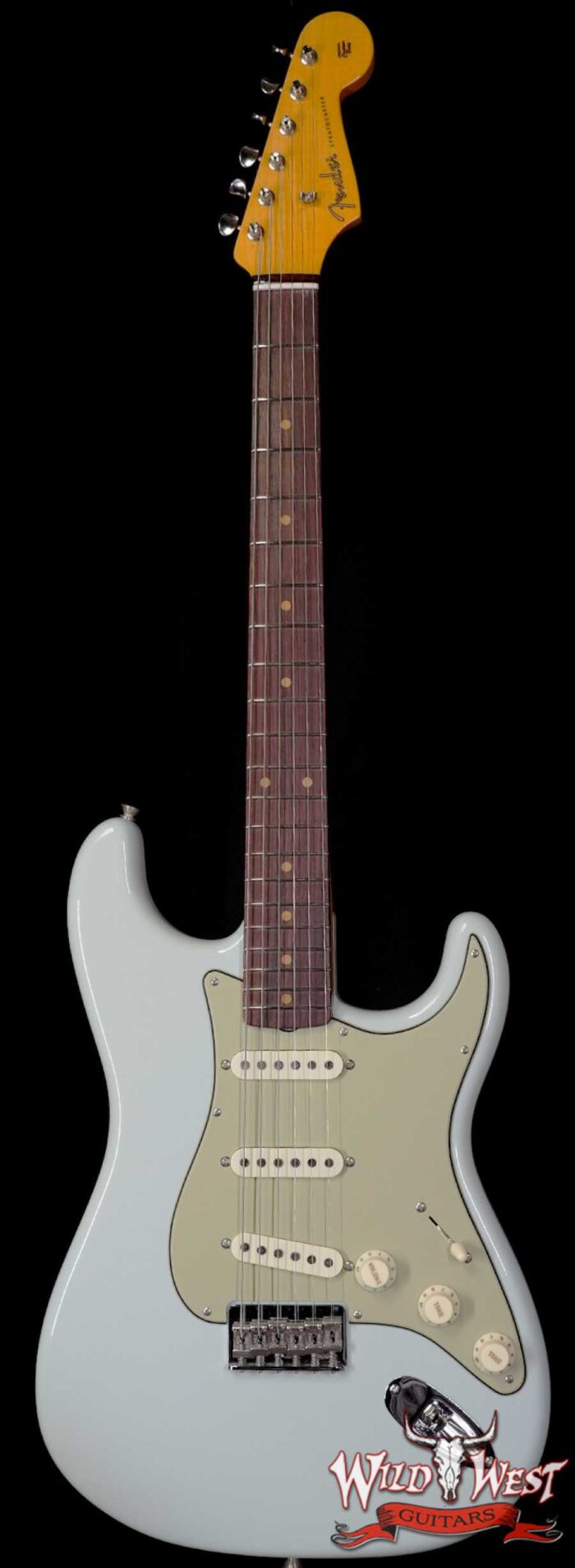 Fender Custom Shop Vintage Custom ‘59 1959 Hardtail Stratocaster Time Capsule Package Faded Aged Sonic Blue 7.55 LBS - Image 1