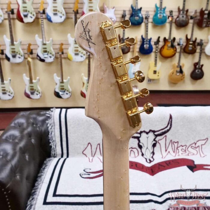 Fender Custom Shop Robert Cray Signature Stratocaster Hardtail AA Birdseye Maple Neck NOS Violet 7.45 LBS - Image 9