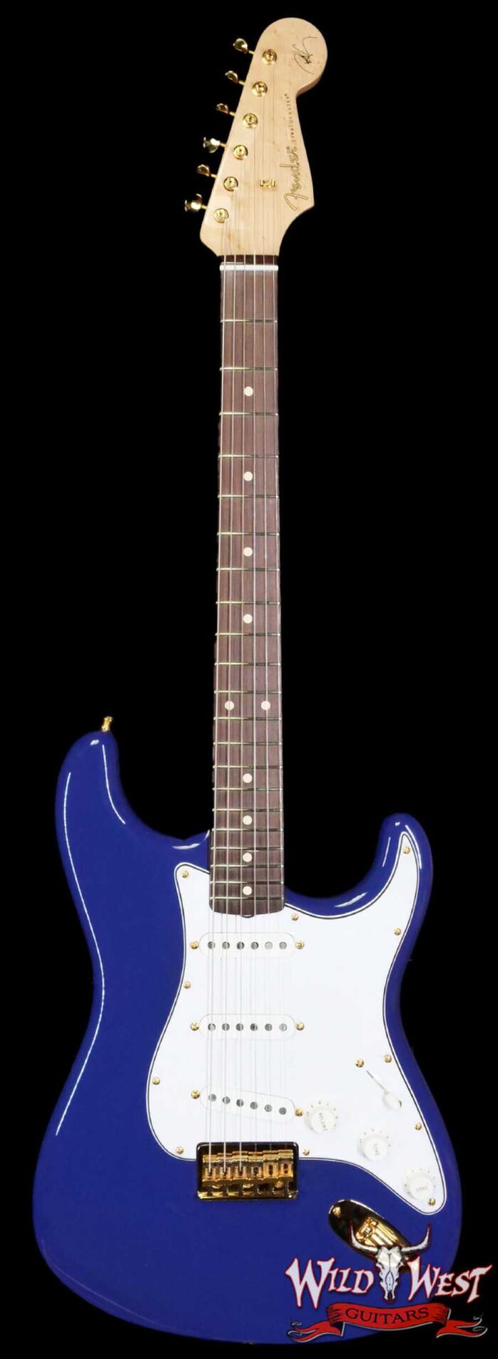Fender Custom Shop Robert Cray Signature Stratocaster Hardtail AA Birdseye Maple Neck NOS Violet 7.45 LBS - Image 1