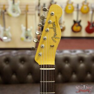 2013 Fender Custom Shop 1963 Telecaster Heavy Relic with Dirty Neck Rosewood Fingerboard Candy Apple Red - Image 10