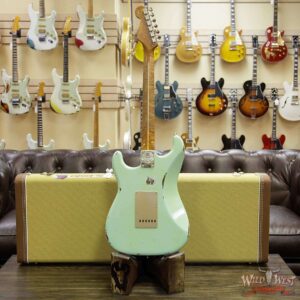 Fender Custom Shop 1956 Stratocaster Relic Roasted Birdeye Maple Neck Surf Green - Image 15