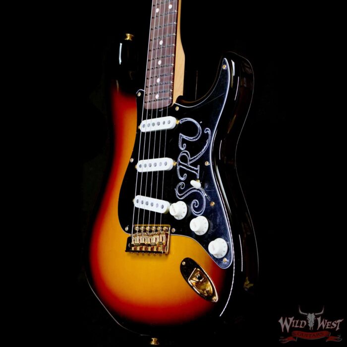 Fender Custom Shop Stevie Ray Vaughan Signature Stratocaster Rosewood Fingerboard NOS 3-Color Sunburst 7.70 LBS - Image 2