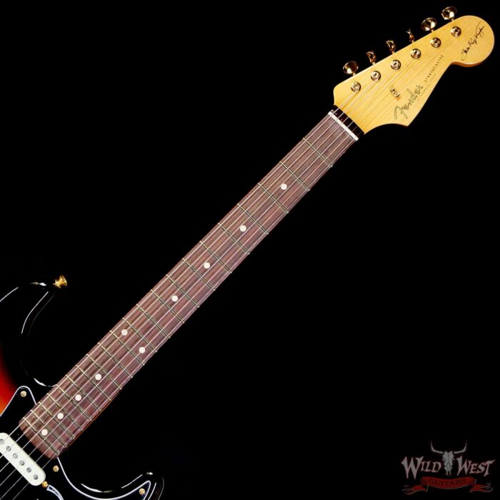 Fender Custom Shop Stevie Ray Vaughan Signature Stratocaster Rosewood Fingerboard NOS 3-Color Sunburst 7.70 LBS - Image 4