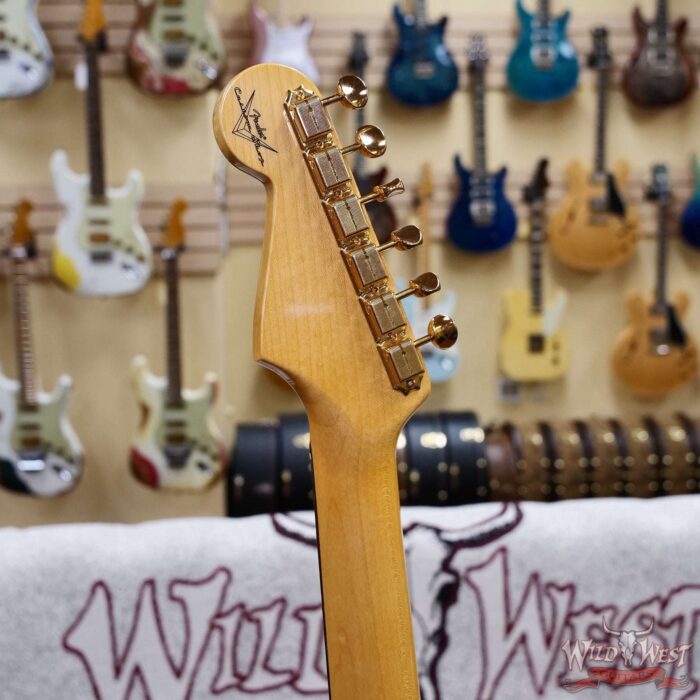 Fender Custom Shop Stevie Ray Vaughan Signature Stratocaster Rosewood Fingerboard NOS 3-Color Sunburst 7.70 LBS - Image 10