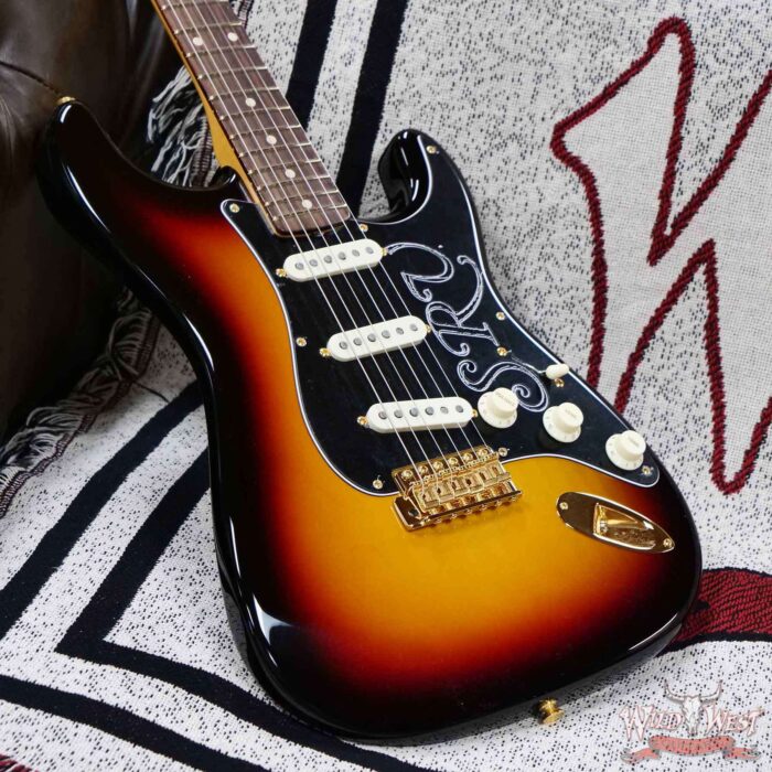 Fender Custom Shop Stevie Ray Vaughan Signature Stratocaster Rosewood Fingerboard NOS 3-Color Sunburst 7.70 LBS - Image 8