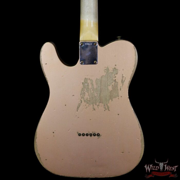 Fender Custom Shop Road Show Exclusive L Series 1964 Telecaster Heavy Relic Rosewood Board Copper - Image 7