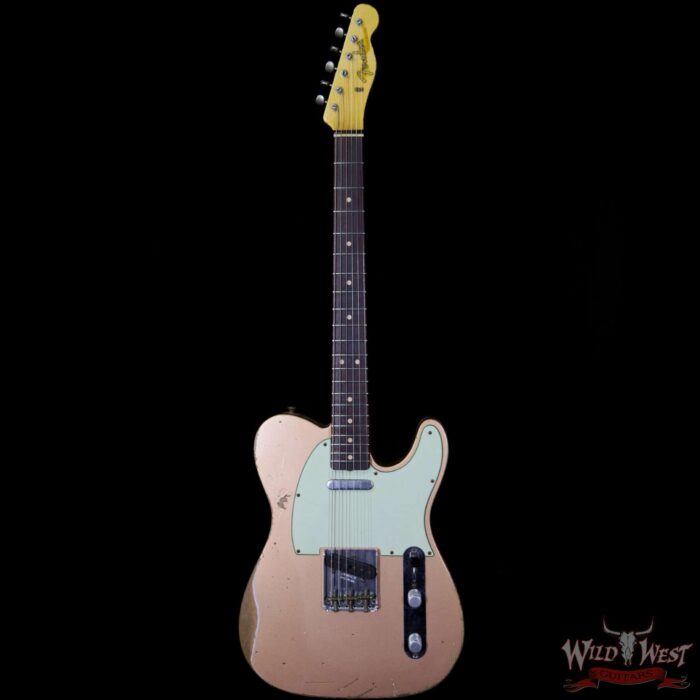 Fender Custom Shop Road Show Exclusive L Series 1964 Telecaster Heavy Relic Rosewood Board Copper - Image 5