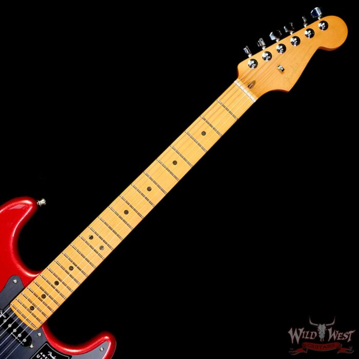 Fender American Ultra II Stratocaster HSS Maple Fingerboard Sinister Red 7.85 LBS - Image 4