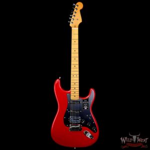 Fender American Ultra II Stratocaster HSS Maple Fingerboard Sinister Red 7.85 LBS - Image 3