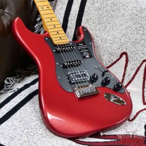 Fender American Ultra II Stratocaster HSS Maple Fingerboard Sinister Red 7.85 LBS - Image 7