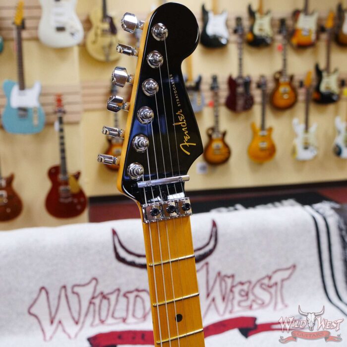 Fender American Ultra Luxe Stratocaster Floyd Rose HSS Maple Fingerboard Silverburst - Image 6