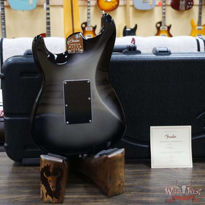 Fender American Ultra Luxe Stratocaster Floyd Rose HSS Maple Fingerboard Silverburst - Image 10