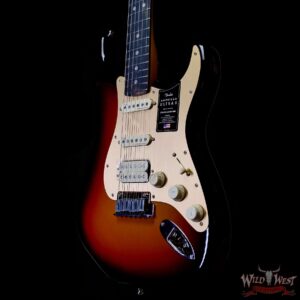 Fender American Ultra II Stratocaster HSS Ebony Fingerboard Ultraburst 7.50 LBS - Image 2