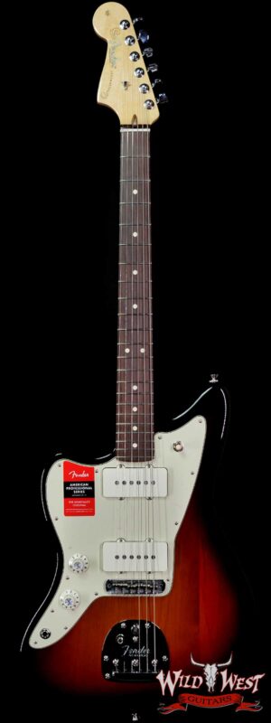 Fender American Pro Left-Handed Lefty Jazzmaster Rosewood Fingerboard 3-Color Sunburst