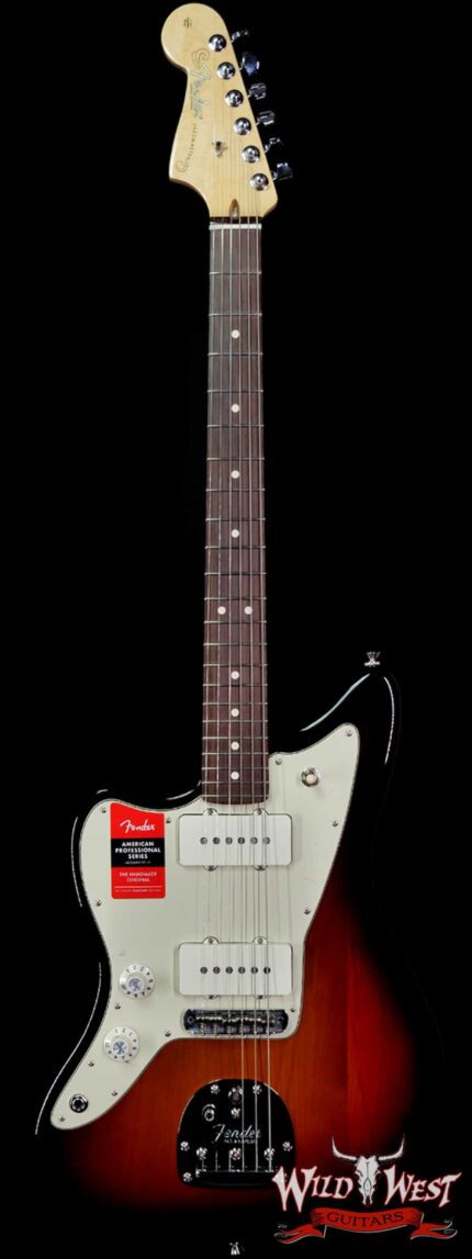 Fender American Pro Left-Handed Lefty Jazzmaster Rosewood Fingerboard 3-Color Sunburst
