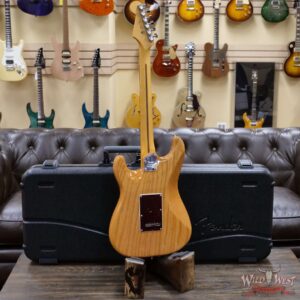 Fender American Ultra Stratocaster HSS Ash Body Rosewood Fingerboard Aged Natural - Image 8