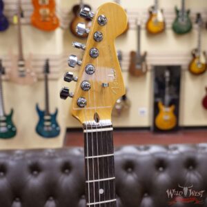 Fender American Ultra Stratocaster HSS Ash Body Rosewood Fingerboard Aged Natural - Image 6