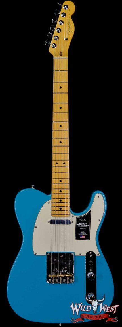 Fender American Professional II Telecaster Maple Fingerboard Miami Blue
