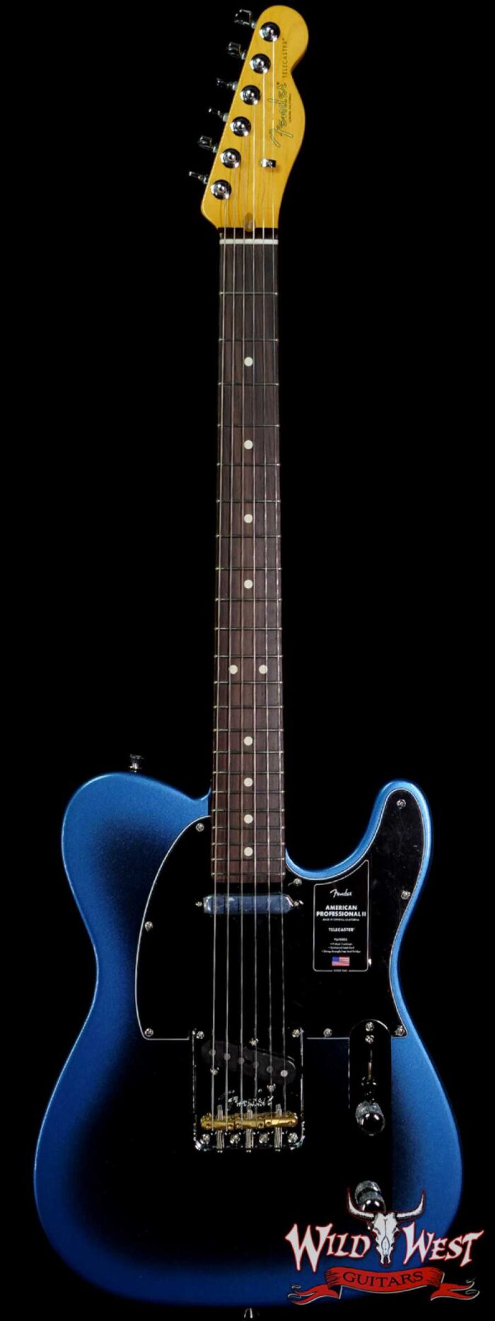 Fender American Professional II Telecaster Rosewood Fingerboard Dark Night - Image 1