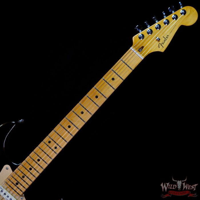 Fender American Ultra Stratocaster SSS Maple Fingerboard with S-1 Switch Texas Tea - Image 4