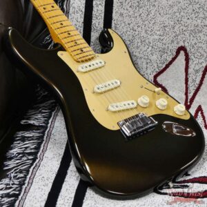 Fender American Ultra Stratocaster SSS Maple Fingerboard with S-1 Switch Texas Tea - Image 8