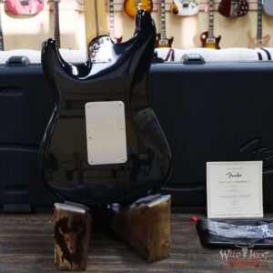 Fender American Ultra Luxe Stratocaster Floyd Rose HSS Rosewood Fingerboard Mystic Black (Blemish) - Image 11