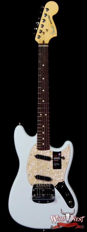 Fender American Performer Mustang Rosewood Fingerboard Satin Sonic Blue