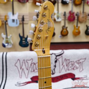 Fender 75th Anniversary Commemorative Ash Telecaster Maple Fingerboard 2-Color Bourbon Burst - Image 7