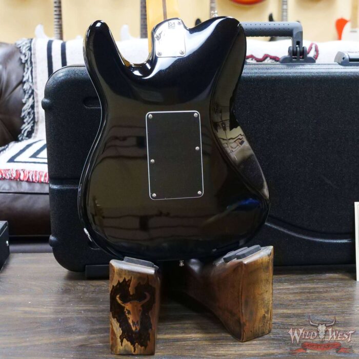 Fender American Ultra Luxe Telecaster Floyd Rose HH Maple Fingerboard Mystic Black - Image 10