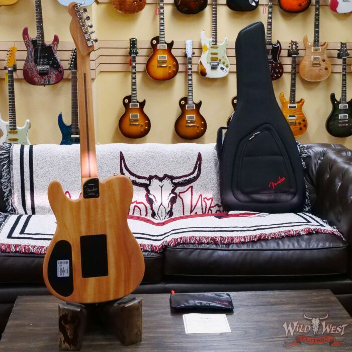Fender American Acoustasonic Telecaster Ebony Fingerboard Pink Paisley 5.00 LBS US211488A - Image 9