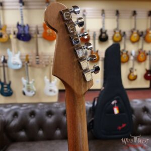 Fender American Acoustasonic Jazzmaster Ebony Fingerboard Tobacco Sunburst - Image 9